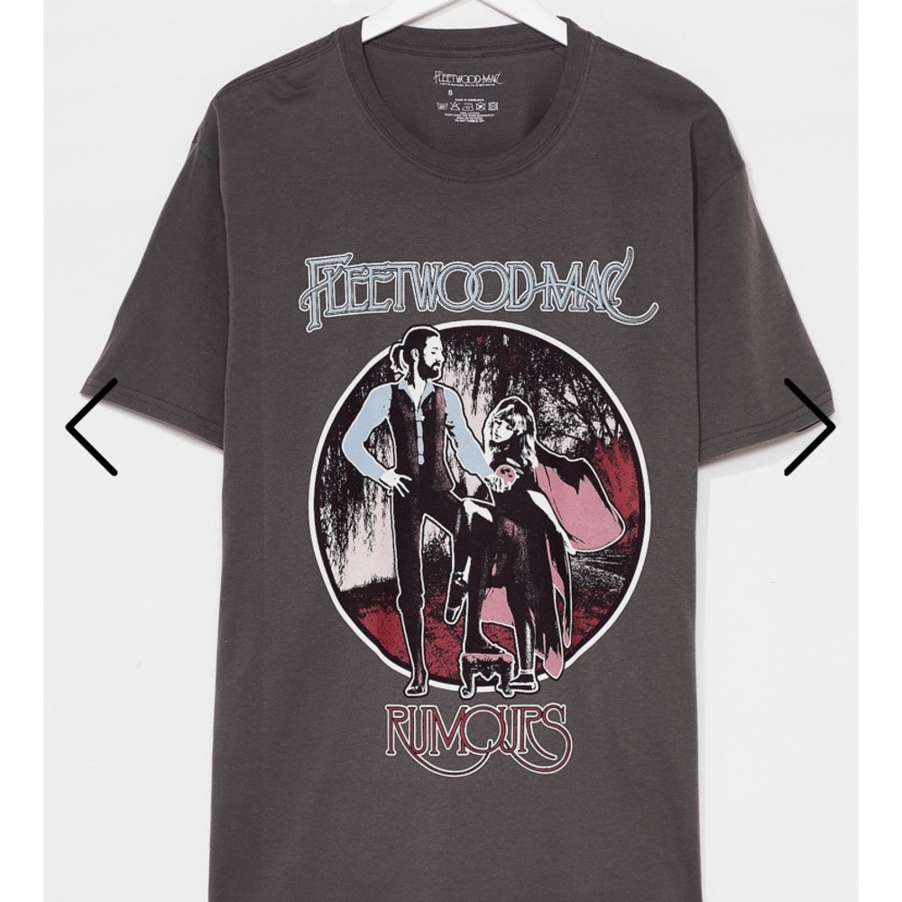 NEW Fleetwood Mac T-Shirt Dress L
